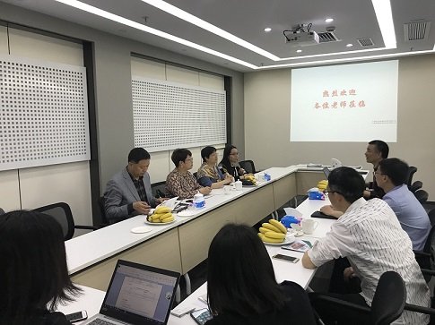 公司动态｜上海浦东联合研发协会莅临尊龙凯时人生就博官网登录参观交流(图1)